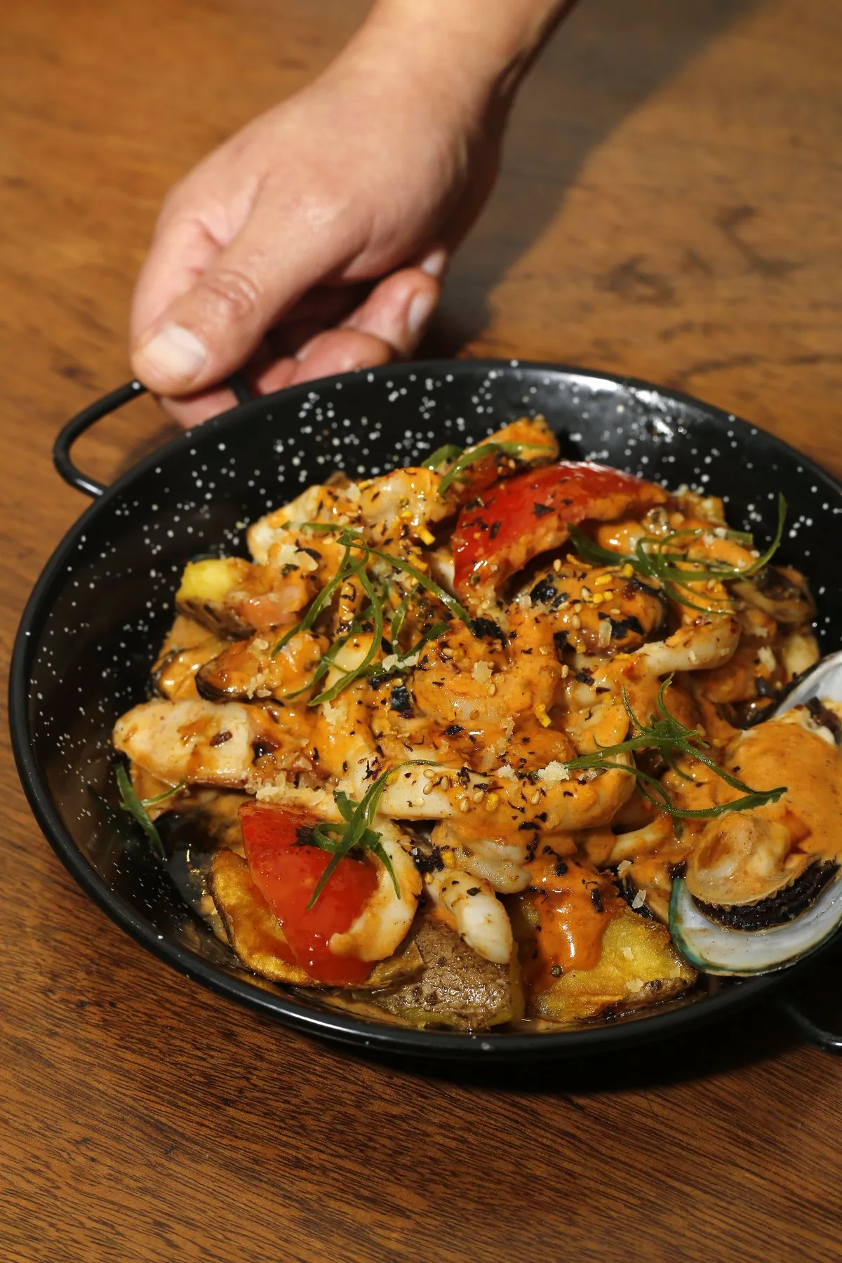 Plancha de Mariscos