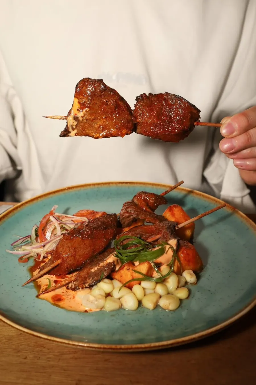 Anticuchos vom Grill