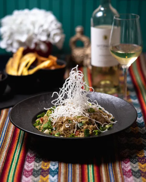 Arroz Chaufa con Tofu